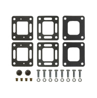 Mounting package for MC-20-93322A3 6" Spacer Blocks kit , Pair - MC-20-93322A3P - Barr Marine